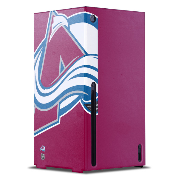 NHL Colorado Avalanche Oversized Game Console Wrap Case Cover for Microsoft Xbox Series X