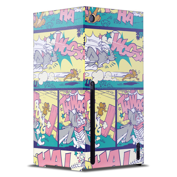 Tom and Jerry Graphics Outdoor Chase Comic Game Console Wrap Case Cover for Microsoft Xbox Series X