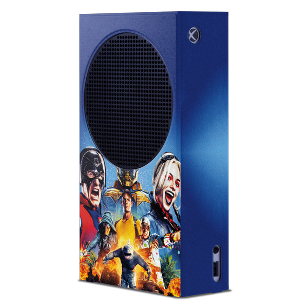 The Suicide Squad 2021 Character Poster Group Game Console Wrap Case Cover for Microsoft Xbox Series S Console