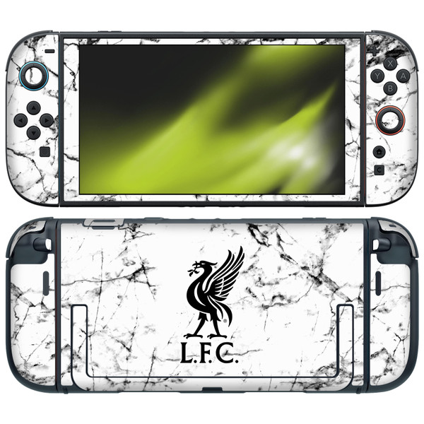 Liverpool Football Club Art Black Liver Bird Marble Vinyl Sticker Skin Decal Cover for Nintendo Switch 2
