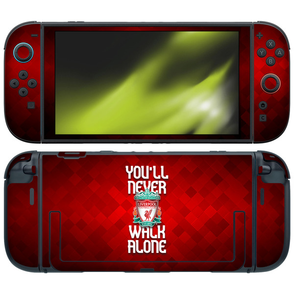 Liverpool Football Club Art YNWA Vinyl Sticker Skin Decal Cover for Nintendo Switch 2