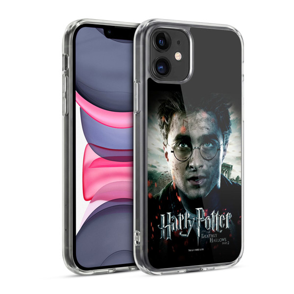 Harry Potter Deathly Hallows VIII Potrait Soft Gel Case for Apple iPhone 11