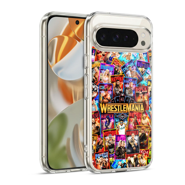WWE Wrestlemania 41 Key Art Poster Soft Gel Case for Google Pixel 9 / Pixel 9 Pro