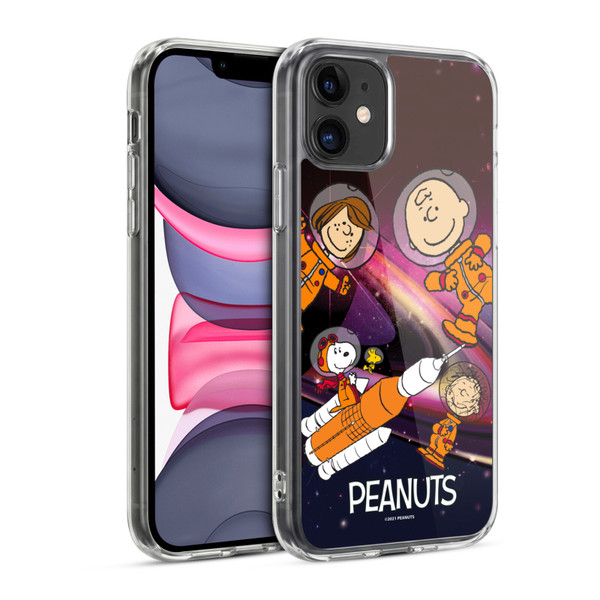 Peanuts Secrets Of Apollo 10 Deep Space Soft Gel Case for Apple iPhone 11