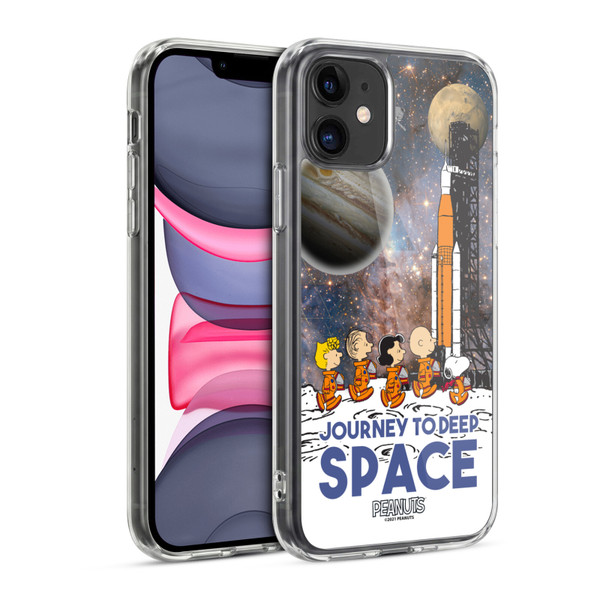 Peanuts Secrets Of Apollo 10 Journey to Deep Space Soft Gel Case for Apple iPhone 11