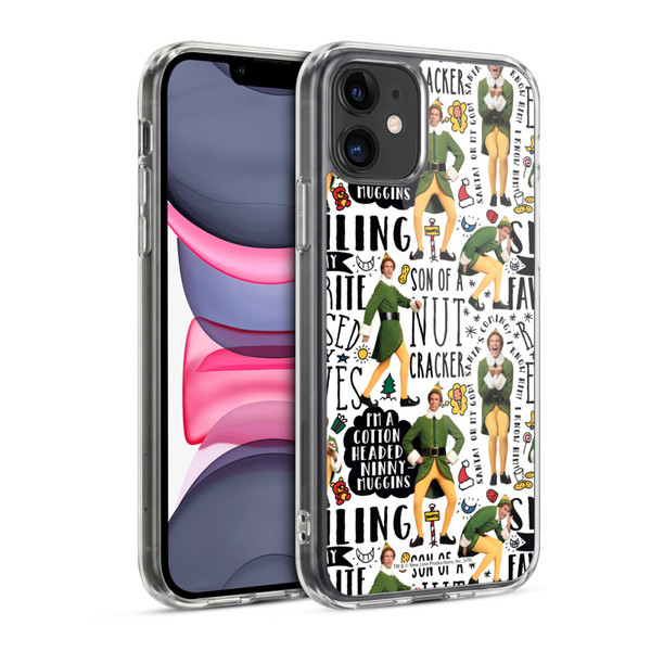 Elf Movie Graphics 2 Buddy Pattern Soft Gel Case for Apple iPhone 11