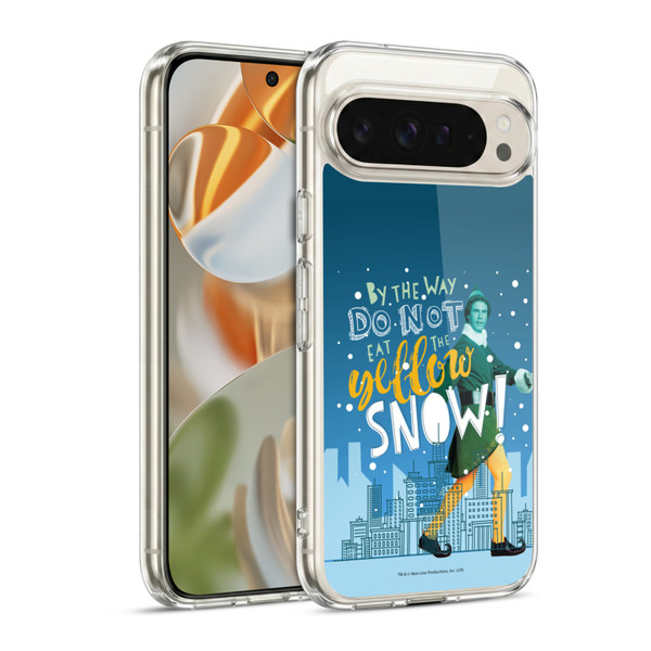 Elf Movie Graphics 2 Yellow Snow Soft Gel Case for Google Pixel 9 / Pixel 9 Pro