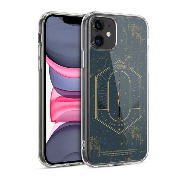 Hogwarts Legacy Graphics Live The Unwritten Soft Gel Case for Apple iPhone 11