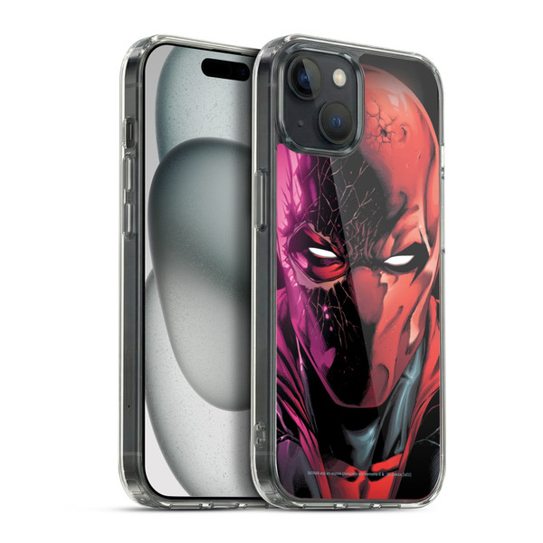 Batman DC Comics Red Hood Three Jokers #3 Soft Gel Case for Apple iPhone 15 Plus & MagSafe