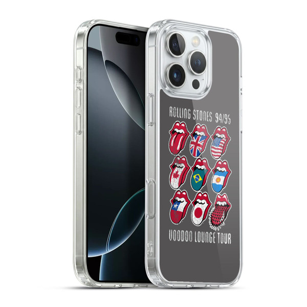 The Rolling Stones Key Art Voodoo Lounge Soft Gel Case for Apple iPhone 16 Pro Max & MagSafe
