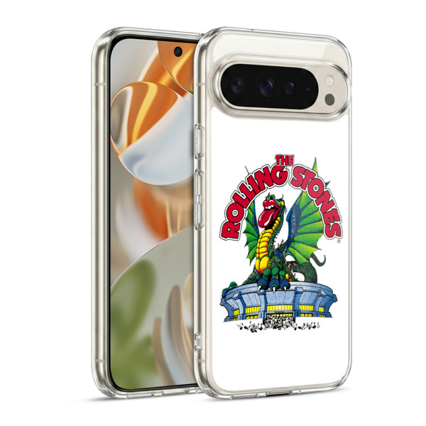 The Rolling Stones Key Art Dragon Soft Gel Case for Google Pixel 9 / Pixel 9 Pro
