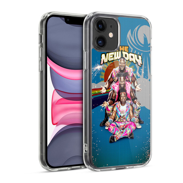 WWE Superstars The New Day Soft Gel Case for Apple iPhone 11