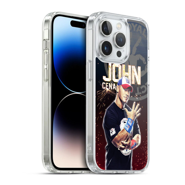 WWE Superstars John Cena Soft Gel Case for Apple iPhone 13 Pro & MagSafe