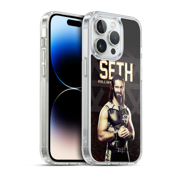 WWE Superstars Seth Rollins Soft Gel Case for Apple iPhone 13 Pro & MagSafe