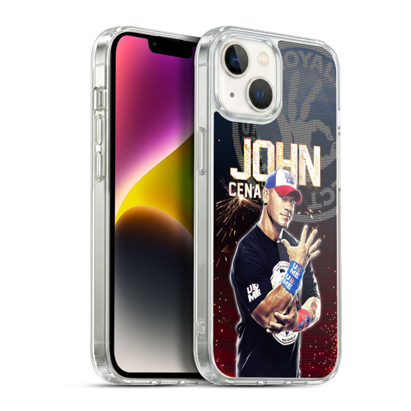 WWE Superstars John Cena Soft Gel Case for Apple iPhone 14