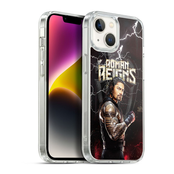 WWE Superstars Roman Reigns Soft Gel Case for Apple iPhone 14