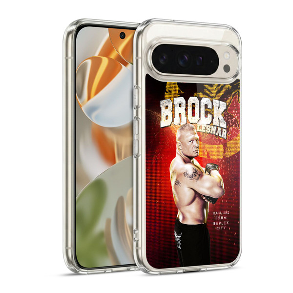 WWE Superstars Brock Lesnar Soft Gel Case for Google Pixel 9 / Pixel 9 Pro