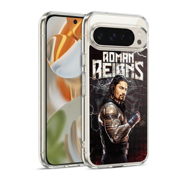 WWE Superstars Roman Reigns Soft Gel Case for Google Pixel 9 / Pixel 9 Pro