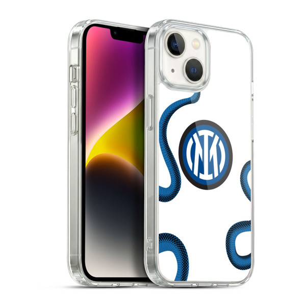 Fc Internazionale Milano 2021/22 Crest Kit Away Soft Gel Case for Apple iPhone 14