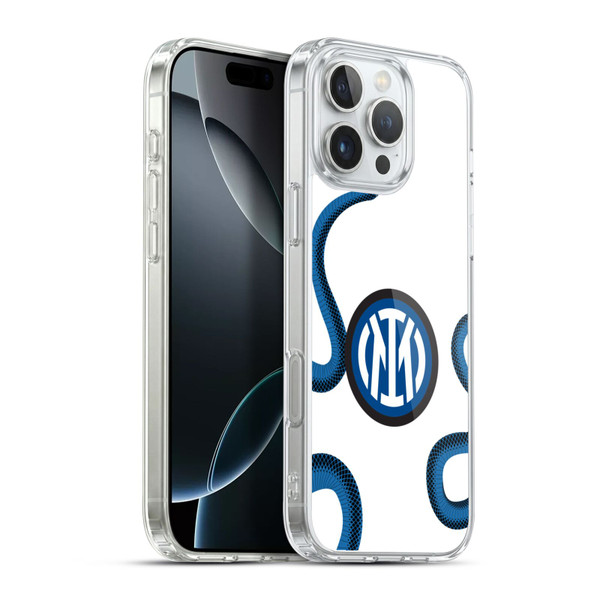Fc Internazionale Milano 2021/22 Crest Kit Away Soft Gel Case for Apple iPhone 16 Pro Max & MagSafe