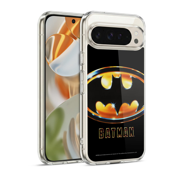 Batman (1989) Key Art Poster Soft Gel Case for Google Pixel 9 / Pixel 9 Pro