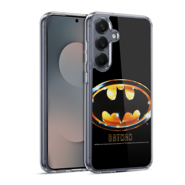 Batman (1989) Key Art Poster Soft Gel Case for Samsung Galaxy S25 & MagSafe