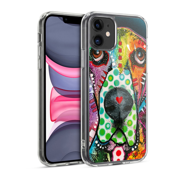 Dean Russo Dogs Hound Soft Gel Case for Apple iPhone 11