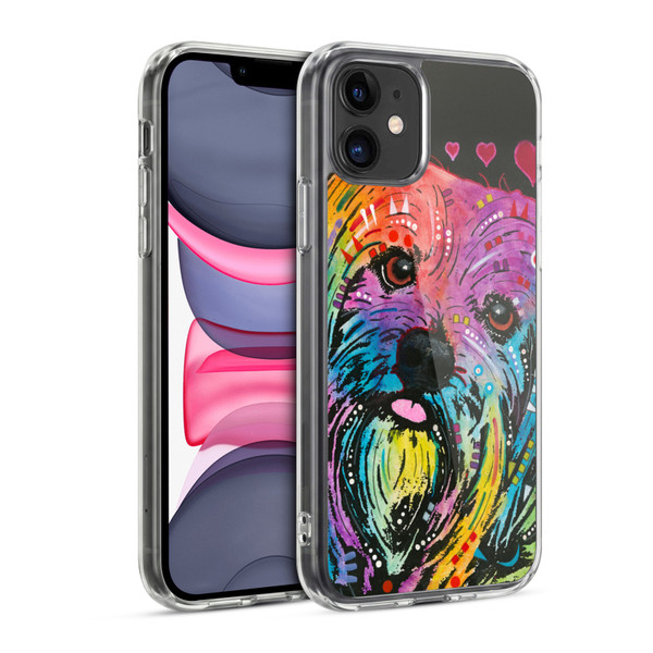 Dean Russo Dogs Yorkie Soft Gel Case for Apple iPhone 11