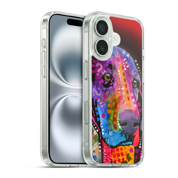 Dean Russo Dogs Basset Hound Soft Gel Case for Apple iPhone 16 & MagSafe