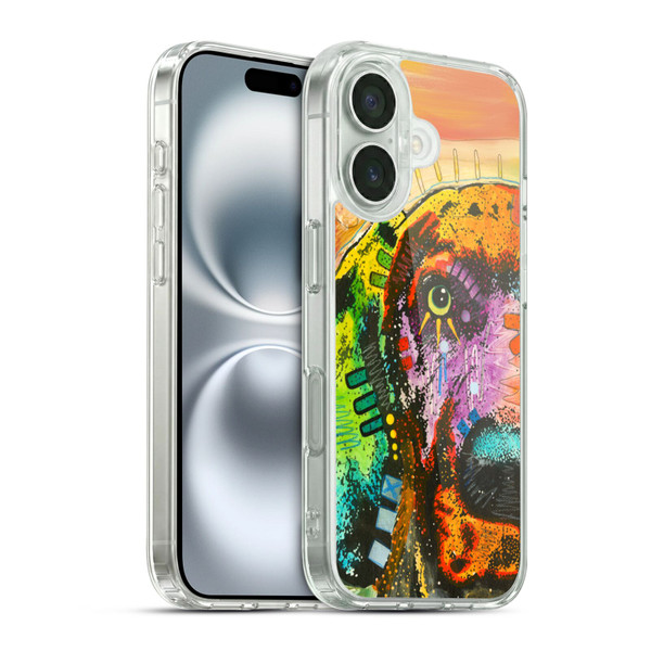 Dean Russo Dogs Lab Soft Gel Case for Apple iPhone 16 & MagSafe