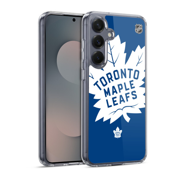 NHL Toronto Maple Leafs Oversized Soft Gel Case for Samsung Galaxy S25 & MagSafe