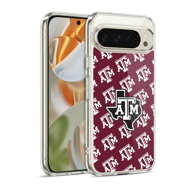 Texas A&M University TAMU Texas A&m University Pattern Soft Gel Case for Google Pixel 9 / Pixel 9 Pro