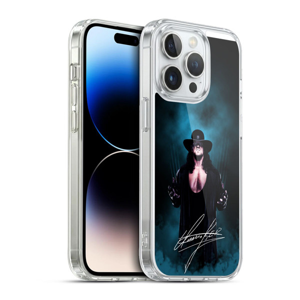 WWE The Undertaker Deadman Signature Soft Gel Case for Apple iPhone 13 Pro & MagSafe