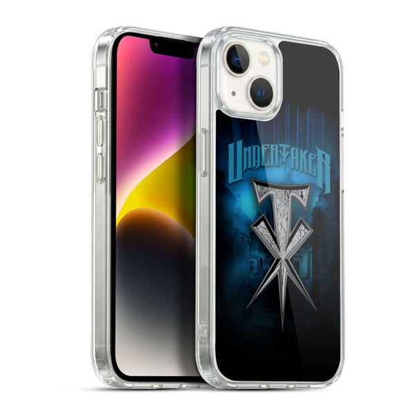 WWE The Undertaker Stone Cross Soft Gel Case for Apple iPhone 14 Plus & MagSafe