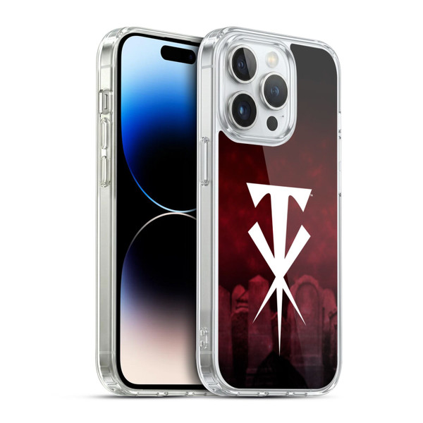 WWE The Undertaker Cross Soft Gel Case for Apple iPhone 14 Pro & MagSafe