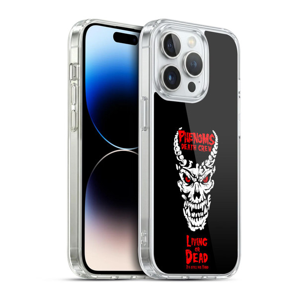WWE The Undertaker Phenom's Death Crew Soft Gel Case for Apple iPhone 14 Pro & MagSafe