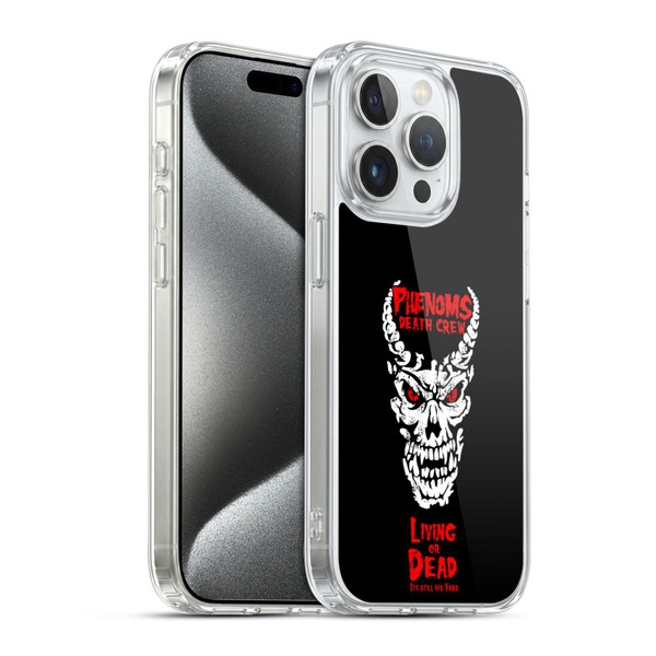 WWE The Undertaker Phenom's Death Crew Soft Gel Case for Apple iPhone 15 Pro & MagSafe