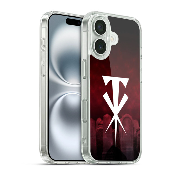 WWE The Undertaker Cross Soft Gel Case for Apple iPhone 16 & MagSafe