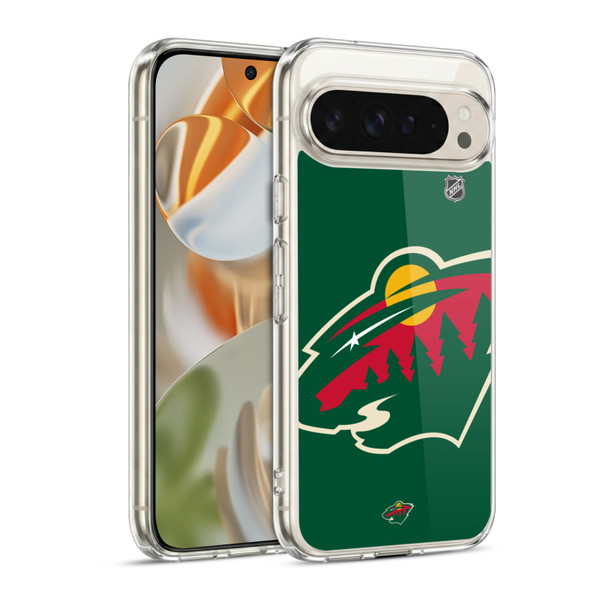 NHL Minnesota Wild Oversized Soft Gel Case for Google Pixel 9 / Pixel 9 Pro
