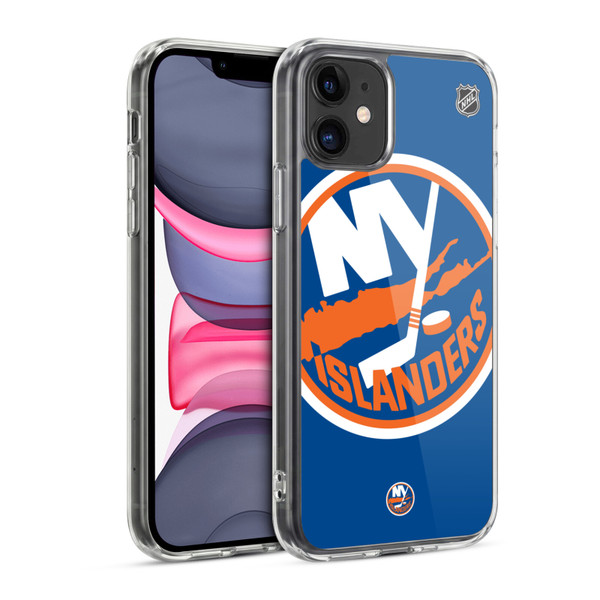 NHL New York Islanders Oversized Soft Gel Case for Apple iPhone 11