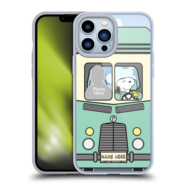 Custom Customised Personalised Peanuts Art Van Soft Gel Case for Apple iPhone 13 Pro Max & MagSafe