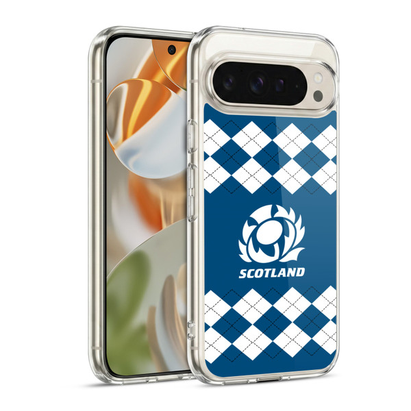 Scotland Rugby Logo 2 Argyle Soft Gel Case for Google Pixel 9 / Pixel 9 Pro