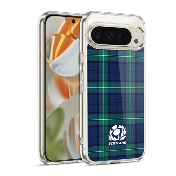 Scotland Rugby Logo 2 Tartans Soft Gel Case for Google Pixel 9 / Pixel 9 Pro