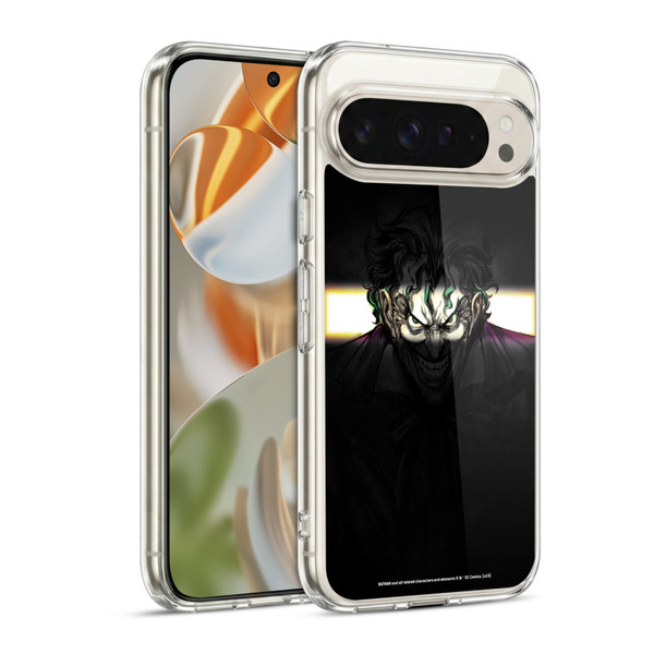 The Joker DC Comics Character Art Arkham Asylum Soft Gel Case for Google Pixel 9 / Pixel 9 Pro