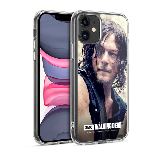 AMC The Walking Dead Daryl Dixon Half Body Soft Gel Case for Apple iPhone 11