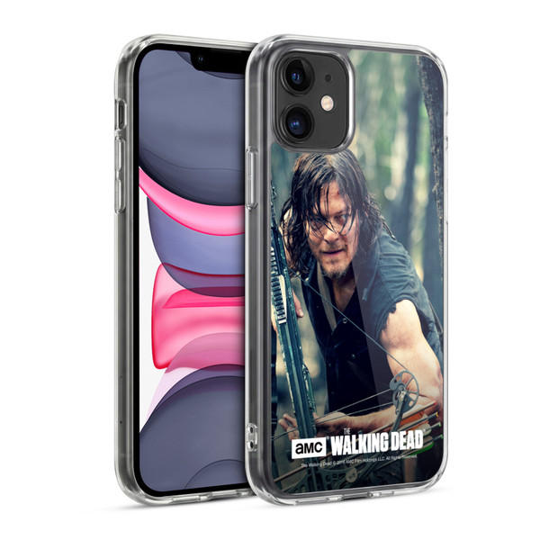 AMC The Walking Dead Daryl Dixon Lurk Soft Gel Case for Apple iPhone 11