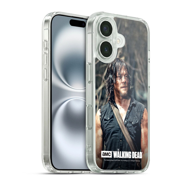 AMC The Walking Dead Daryl Dixon Look Soft Gel Case for Apple iPhone 16 & MagSafe