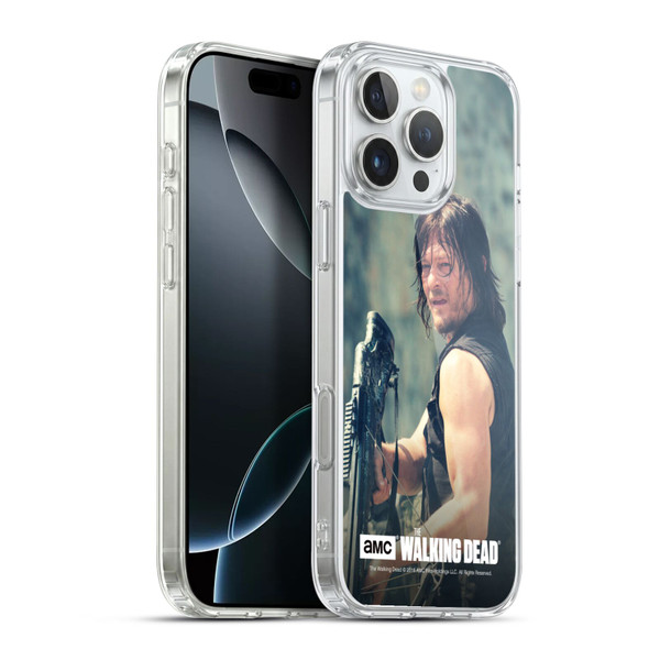 AMC The Walking Dead Daryl Dixon Archer Soft Gel Case for Apple iPhone 16 Pro Max & MagSafe