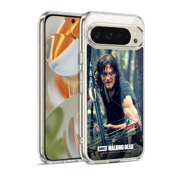 AMC The Walking Dead Daryl Dixon Lurk Soft Gel Case for Google Pixel 9 / Pixel 9 Pro