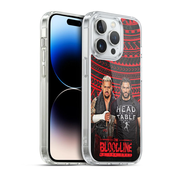 WWE The Bloodline Group Soft Gel Case for Apple iPhone 14 Pro & MagSafe